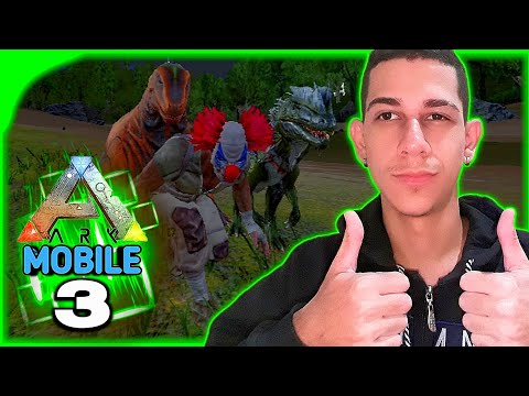 DOMEI OS PRIMEIROS DINOS DA SÉRIE - ARK: MOBILE #3