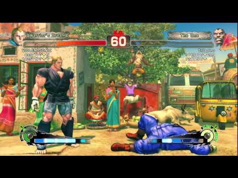 SSF4 AE: VIOLENTSONIC (Abel) vs Trilapino (Balrog)