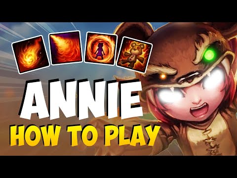 HOW TO PLAY ANNIE MID FOR BEGINNERS | ANNIE Guide Season 11 | League of Legends