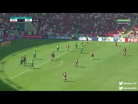 Flamengo 6 x 1 Goiás - Análise dos conceitos e dinâmicas em fase ofensiva