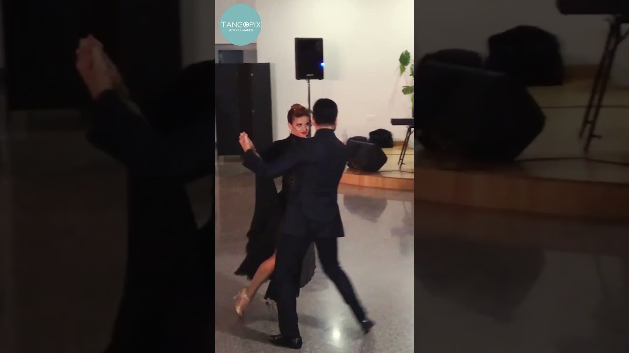 Agostina Tarchini & Sebastián Jiménez dance Solo Tango Orquestra & Chino Laborde - Caserón de tejas
