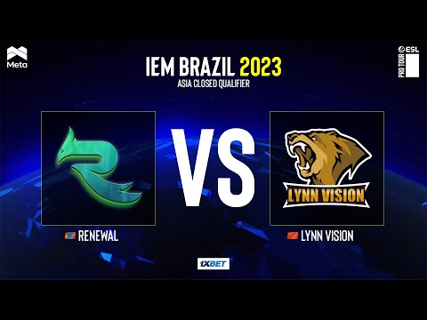 Renewal vs LVG | IEM Brazil | Asian Closed Qualifier | MN cast