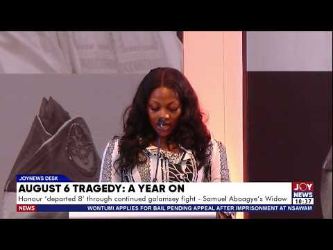 Honour the 'departed 8' through continued galamsey fight - Samuel Aboagye's Widow