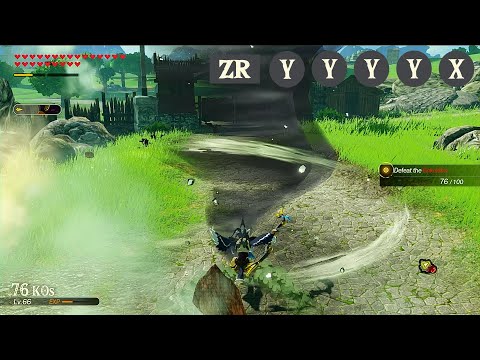 Revali Complete Moveset - Hyrule Warriors: Age of Calamity