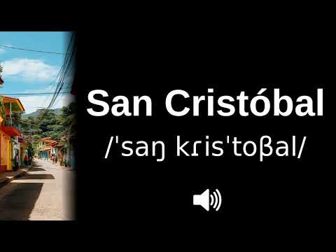 🇩🇴 How to pronounce San Cristóbal (CORRECTLY!)