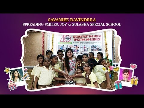 Special Birthday Celebration with Special kids at Sulbha Special School