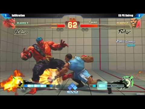 [EVO 2013 SSFIV AE Top 8] Infiltration (Akuma, Hakan) vs EG PR Balrog (Balrog)