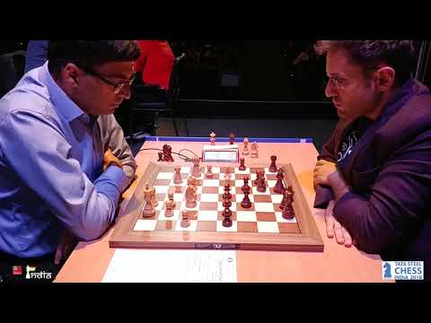 Vishy Anand vs Levon Aronian | Tata Steel Chess India 2018 Blitz