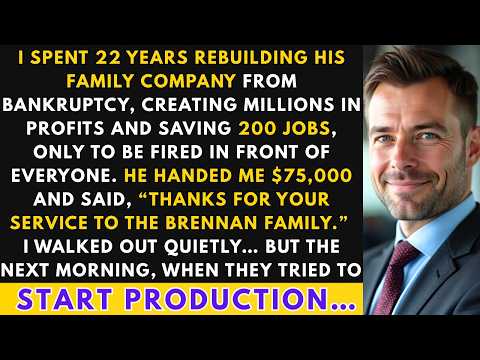 After I Saved His Company, He Fired Me With $75K - That Was His Biggest Mistake