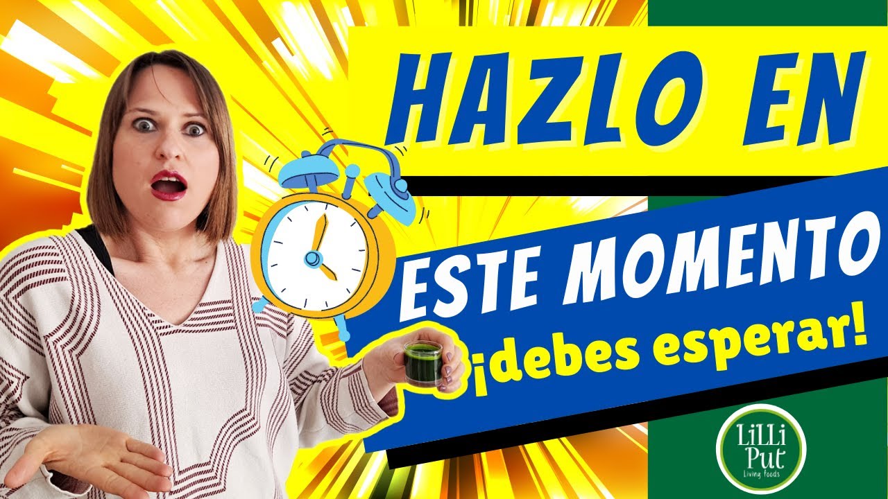 💚Cuándo tomar CLOROFILA líquida ✋No te adelantes⚠️ pruébalo ASÍ ⏰ y saca el máximo beneficio❤️