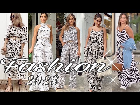 Ropa de MODA MUJER 2023 OUTFITS Modernos COLORES DE MODA VESTIDOS PANTALONES JUMPSUITS FALDAS