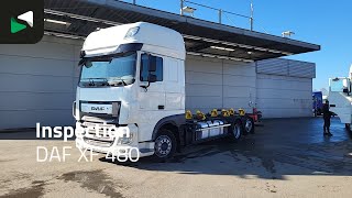 Camion porte-conteneur DAF XF 480 6X2 FAN Full Air Retarder Euro 6 | Image 4 - Autoline