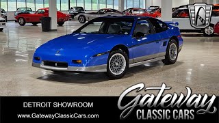 Video Thumbnail for 1987 Pontiac Fiero GT