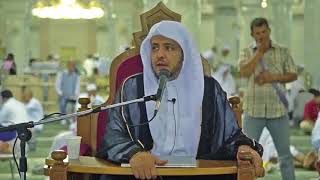 صورة الدرس (65) من شرح كتاب الصلاة من بلوغ المرام بالمسجد الحرام باب صفة الصلاة