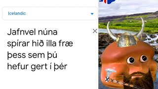 Almighty Loaf in different languages (Google Translate Meme)