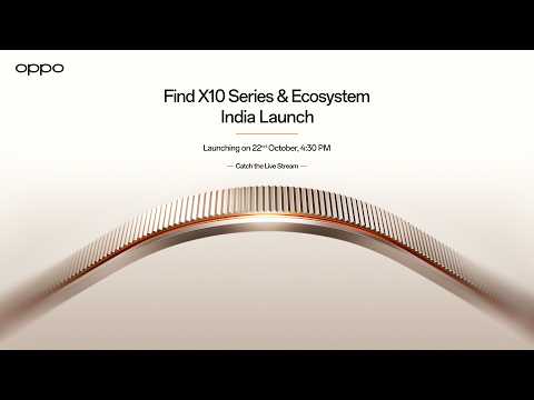 OPPO Find X10 Series and Ecosystem | Launch Event | Launching 22nd October