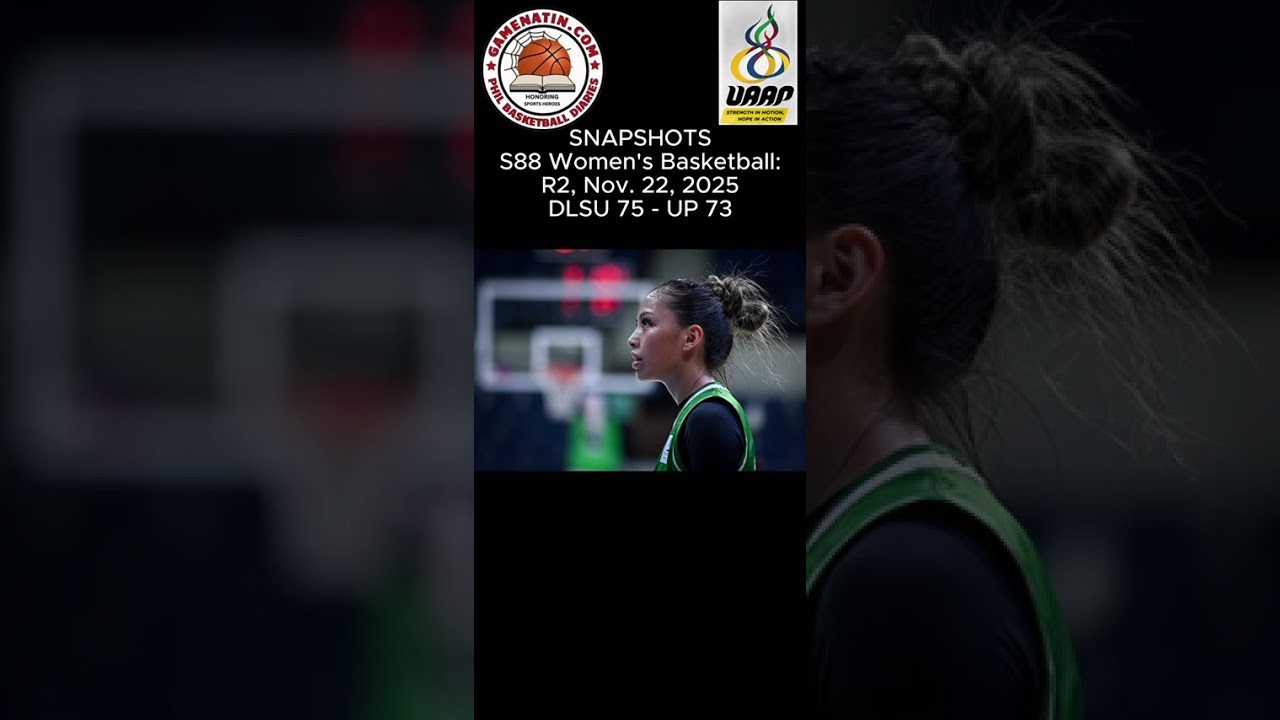 Snapshots: Women's Basketball - DLSU 75 - UP 73