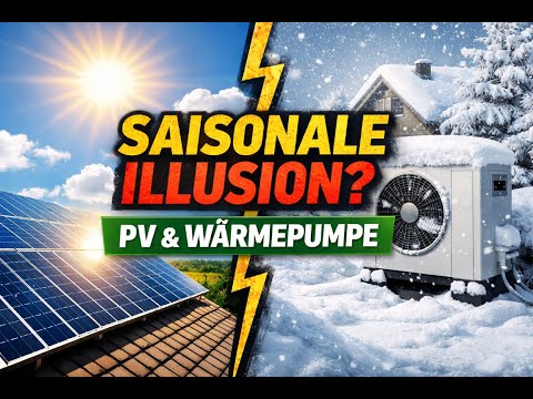 PV und Wärmepumpe - geht das? Die saisonale Illusion!