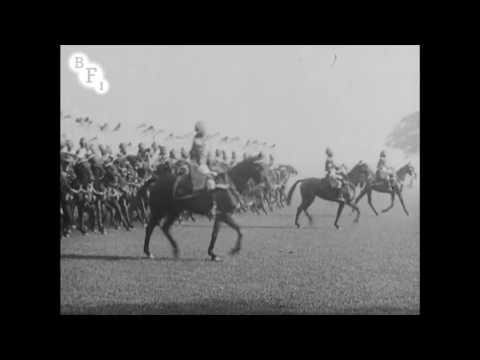 Annual Inspection of the Bodyguard by His Excellency Lord Lytton (1925)