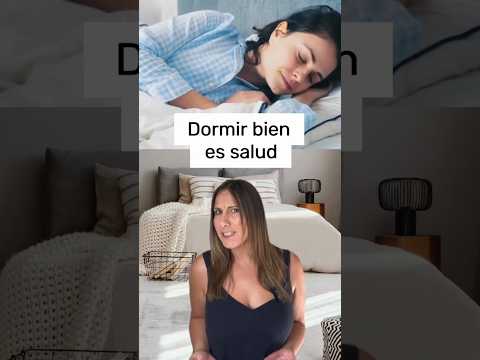 💤 Dormir bien es salud