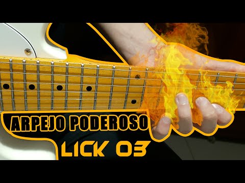 Ganhe VELOCIDADE com esse ARPEJO - Lick 03 - 130bpm