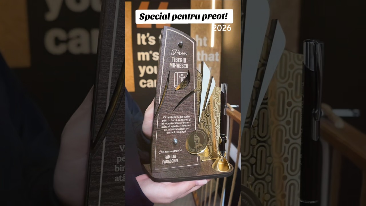 Thumbnail video Cadou personalizat cu pix – Special pentru preot