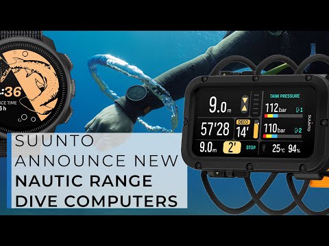 SUUNTO Announce NEW Nautic Computers! #scubadiving