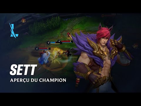 Aperçu de Sett | Gameplay - League of Legends: Wild Rift