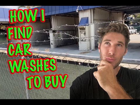 HOW TO FIND CAR WASH BUSINESS'S TO BUY! My approach to becoming a self serve car wash owner!