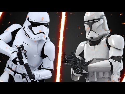First Order Stormtrooper VS Klonkrieger | WER IST STÄRKER? | 212TH