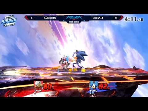 MSM 164 - Mazer | ShiNe (Meta Knight) Vs. LightSpeed (Sonic) Winners Quarters - Smash 4
