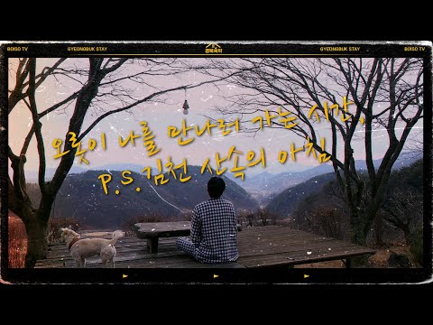 경북에서 게으른 하루 EP 3. 김천 산속의 아침