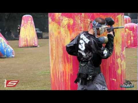 Tampa Bay Damage 2012 - 30 Mins Raw Paintball Footage - Practice PSP Galveston Island Open Layout