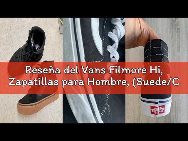Vídeo relacionado con Vans Filmore, Zapatillas Hombre, Black and White, 42 EU