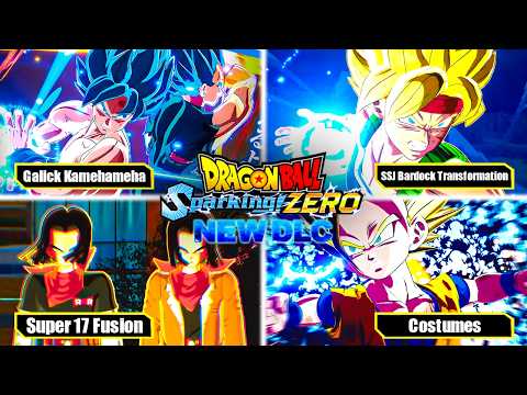 DRAGON BALL: Sparking! ZERO (DLC 4) - New Official Character Gameplay Reveals!