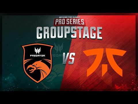 TNC Predator vs Fnatic Game 3 - BTS Pro Series: SEA - Group Stage w/ Zyori & Trent
