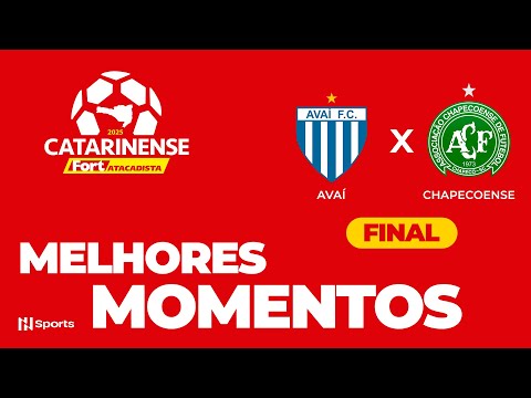 Gols e lances de Avaí x Chapecoense