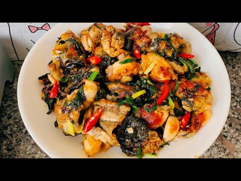 Ếch xào lá lốt ngon bất bại