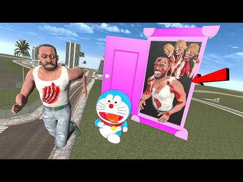 Franklin Get Anywhere Door Outside His House In Indian Bike Driving 3d