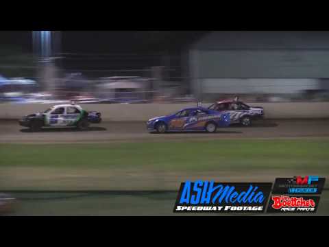 Production Sedans: Heat Race Highlights - Feb 2017 - Rockhampton Speedway