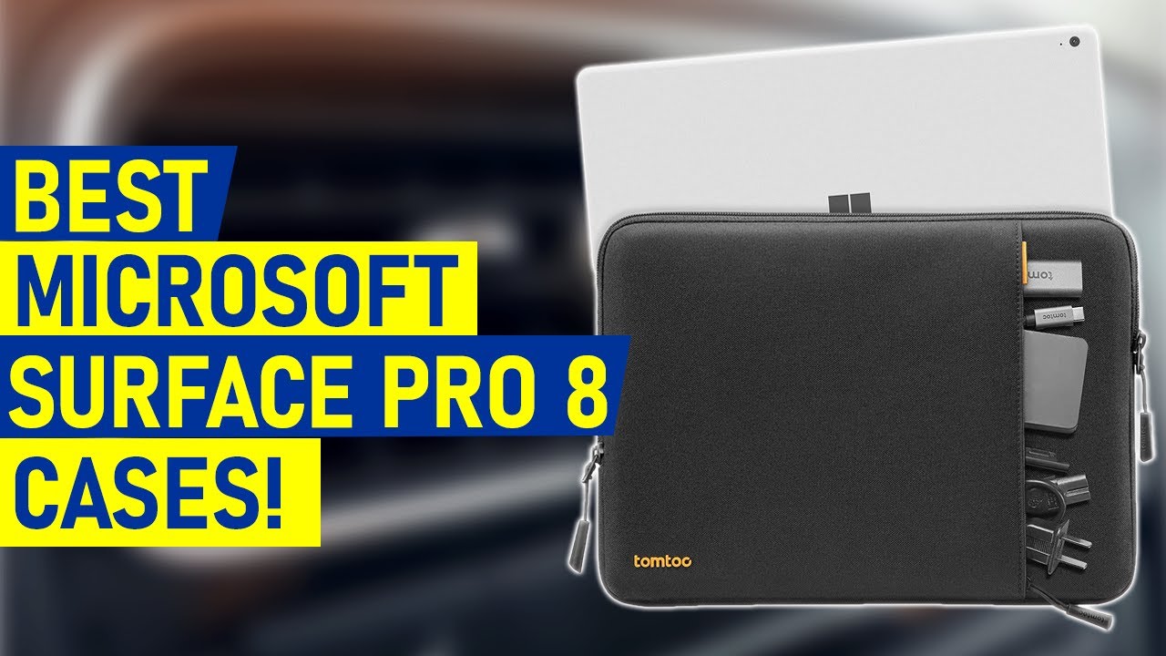 7 Best Microsoft Surface Pro 8 Cases 2021!🔥💻(Top Picks) [Sleeve Case, Waterproof✅] (Top Laptop Case)