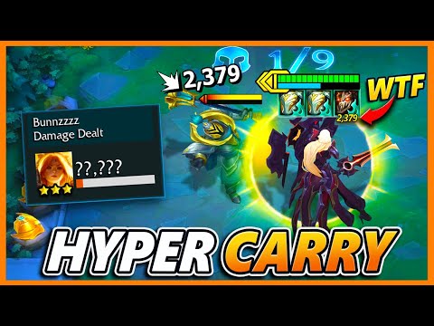 The Best NEW Tank Hyper Carry In TFT (HILARIOUS)