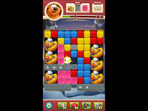 Toon Blast Level 3609 - NO BOOSTERS 🐻🐺🐱 | SKILLGAMING ✔️