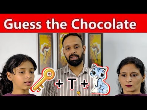 Guess the chocolate    #challenge #family #familygames