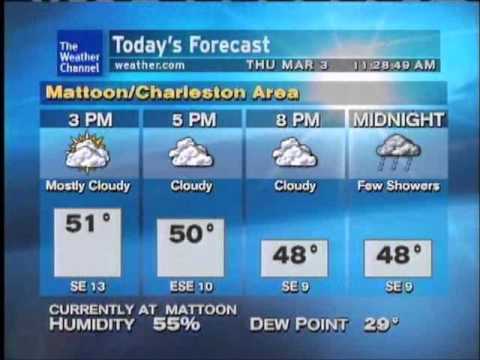 WeatherSTAR XL 3/3/11 1128AM- Try Something Neu - Andrew Neu