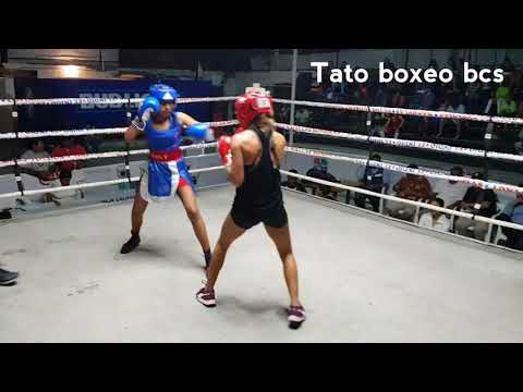 Paulina Hernández BCS Vs Emely chocola Arias BCN buena pelea Tato boxeo bcs