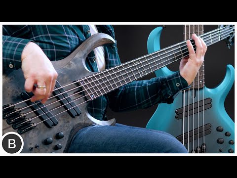 Ibanez BTB605MS-MAM Bass Workshop 2024 - Present - Midnight Arctic Ocean Matte image 26