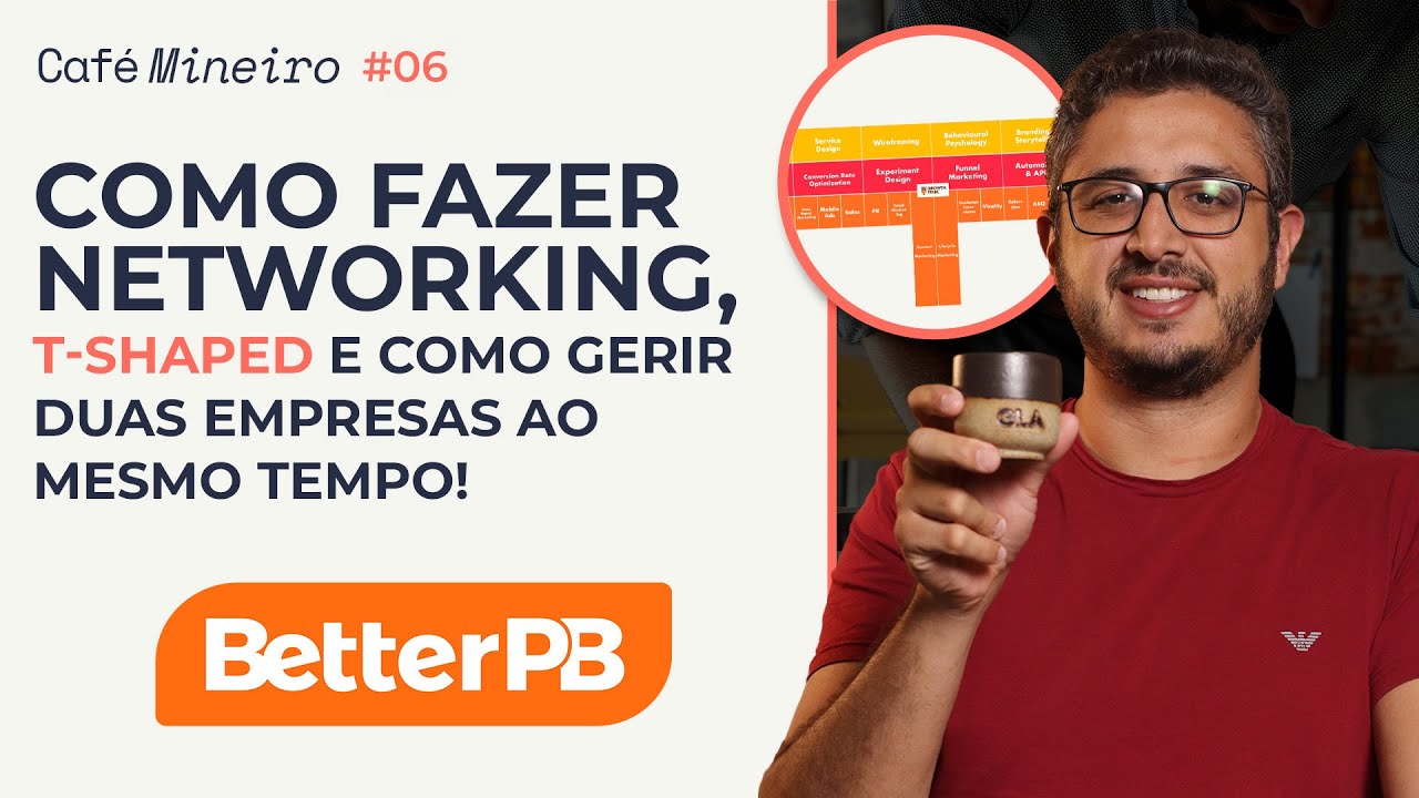 CM #06 - Como fazer Networking, T-Shaped, análise de dados e como gerir 2 empresas ao mesmo tempo
