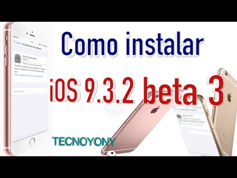How to install iOS beta. Install iOS 9.3.2 beta 3 without developer account
