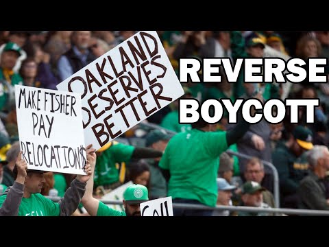 The A's Reverse Boycott Was A Chaotic Spectacle